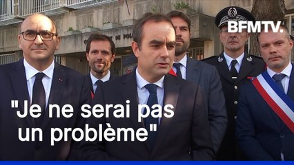 La prise de parole de Sébastien Lecornu après sa reconduction au poste de Premier ministre