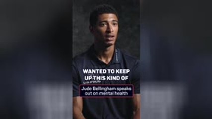 'I tried to be macho' - Bellingham speaks out on mental health