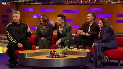 Robbie Williams leaves Julia Roberts lost for words with Pretty Woman admission