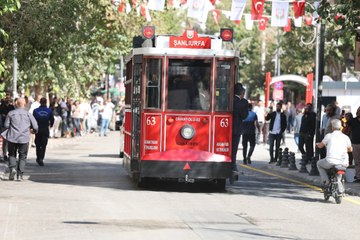 Şanlıurfa’da tarihi adım atıldı! Nostaljik tramvay hizmete girdi