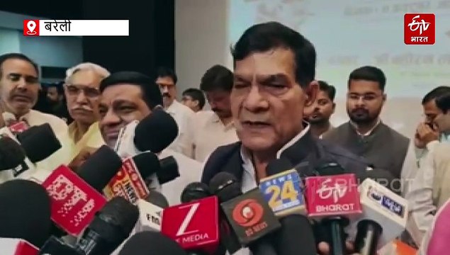 बरेली में मंत्री एके शर्मा बोले- एक इंच जमीन पर भी कोई नहीं कर सकता कब्जा, फेसबुक मामले में अखिलेश को दिया जवाब