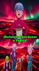 Explicación - Bulma le da ordenes a Vegeta