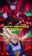 ¿Cuanto poderoso es Gomah en dragon ball daima?