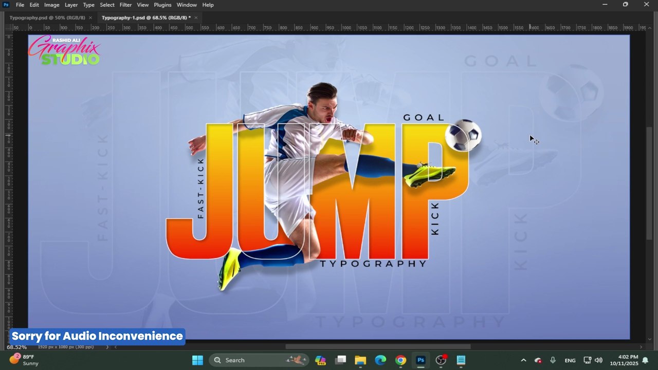Typography Practical Class Part 4 | Basic Rules & Design Tutorial