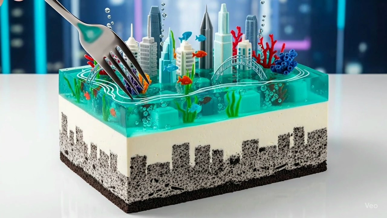 10 Dreamy Miniature Jelly Cake Worlds | Hyper-Realistic Food Art