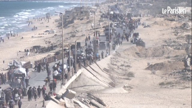 Cessez-le-feu à Gaza, des milliers de déplacés sur le chemin du retour