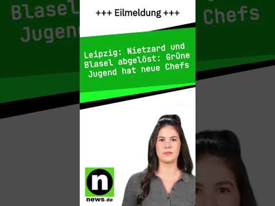 Nietzard und Blasel abgelöst: Grüne Jugend hat neue Chefs