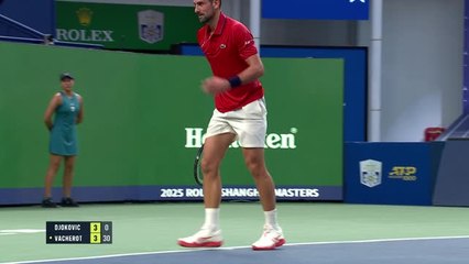 Shanghai - Vacherot fait tomber Djokovic et se qualifie en finale
