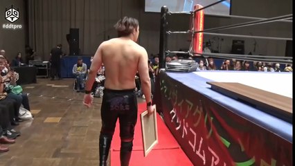 DDT CHARISMANIAxMANIAxMANIA Hideki Okatani vs Jun Kasai
