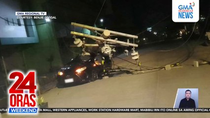 Ilang estruktura sa Davao City, nasira | 3 patay sa mine landslide | 24 Oras Weekend