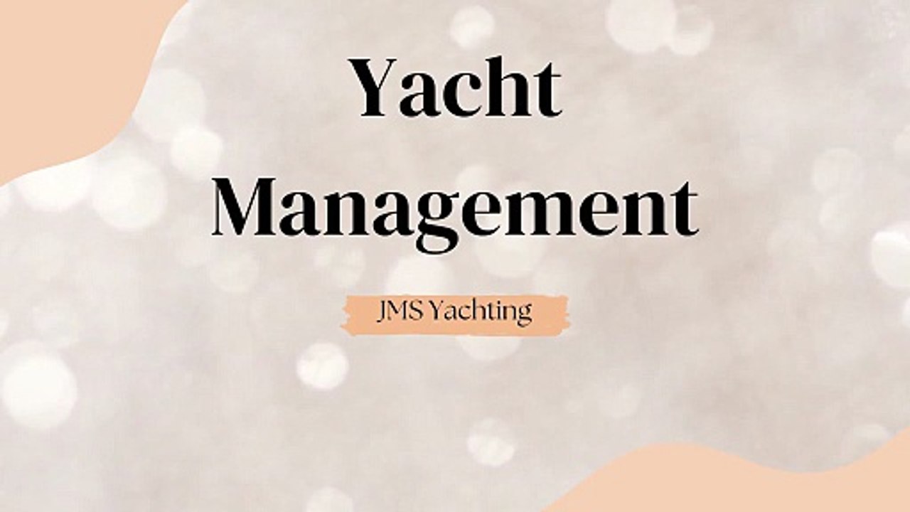 Yacht Management