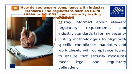 Top 10 Application Security Tester Interview Questions and Answers For 2025 | Part 2