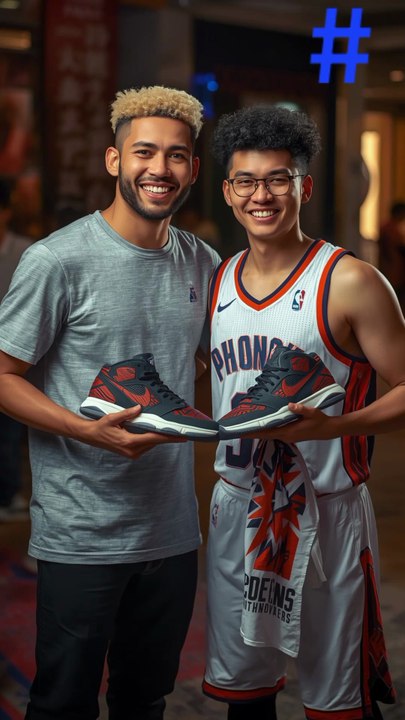 Devin Booker & viral 'China Book' meet in Macau