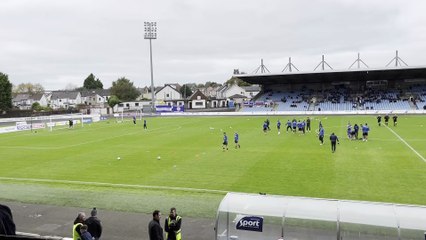 2025-26 Irish Premiership: Ballymena United and Coleraine warm-ups
