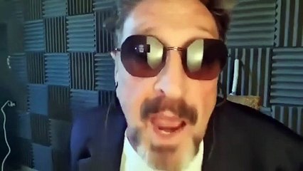 John McAfee - You have no privacy, smartphones are government surveillance...