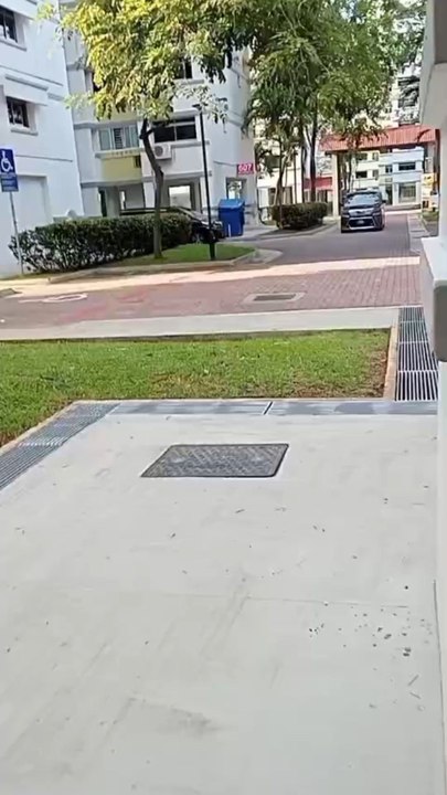 suasana pagi Singapore