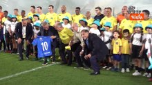 La Russa al Maracanà a Rio per la "Partida do Coracao", in campo grandi campioni per evento solidale