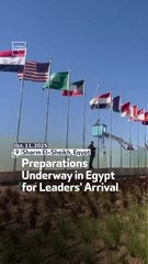 Preparations Underway In Egypt For Leaders' Arrival