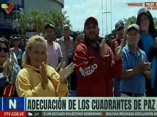 Gdor. Luna destacó la fusión de los Cuadrantes del Paz con el poder popular para defender la región