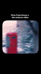 Willem Dafoe in The Grand Budapest Hotel wearing a stylish Prada jacket custom made just for him