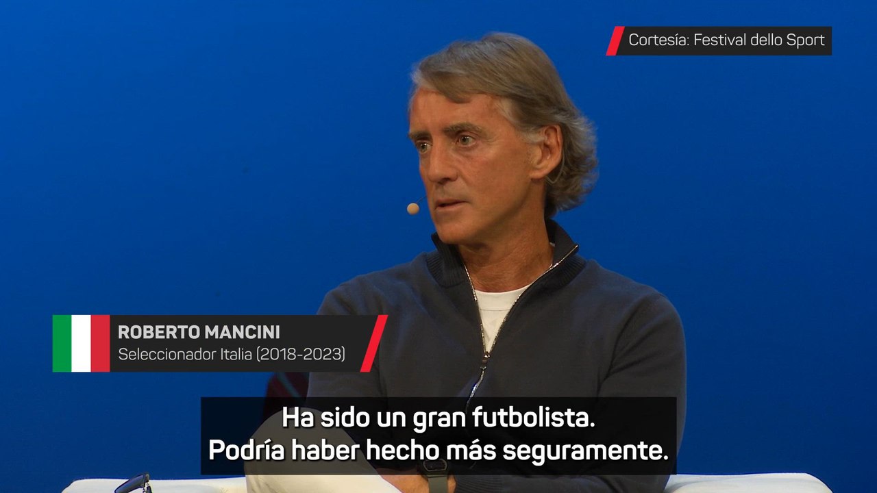 Mancini: "Balotelli podría haber sido uno de los grandes delanteros de los últimos años"