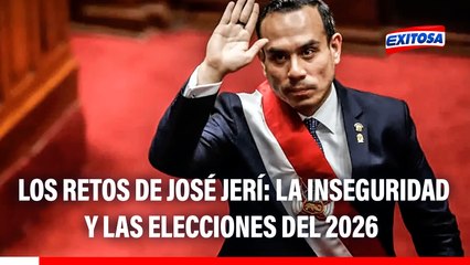 Los retos del gobierno de José Jerí: La inseguridad ciudadana y las elecciones del 2026