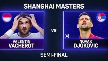 Vacherot downs Djokovic to make ATP history