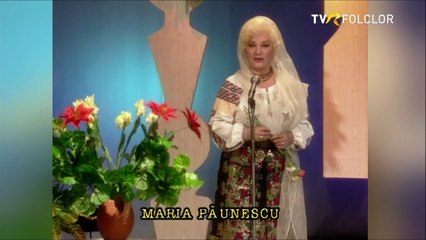 Maria Paunescu - Neic-al meu de pe stavar frumoasa (TVR - 1993)