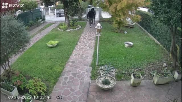 Padova, blitz dei ladri ad Albignasego: il video del momento in cui entrano nella villetta