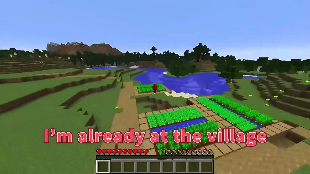 Tiny & Giant Speedrunner VS Hunter in Minecraft_720p