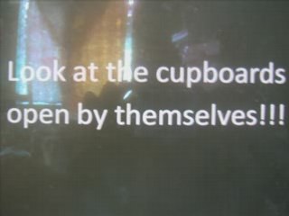 Poltergeist activity in kitchen