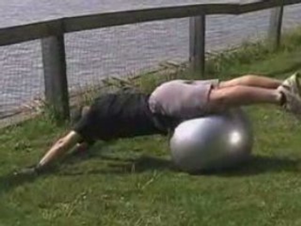 Ball Straight Arm Pulls
