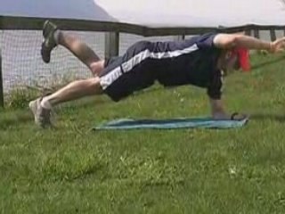 Core plank routine