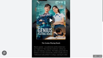 The Genius Playing Dumb