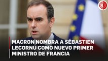 Macron nombra a Sébastien Lecornu como nuevo primer ministro
