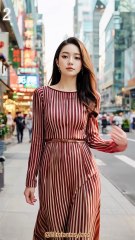 街拍美女精選合輯 EP3 | 4K 優雅AI美女街頭時尚 | Beautiful Asian Girls Street Style Lookbook #aigirl