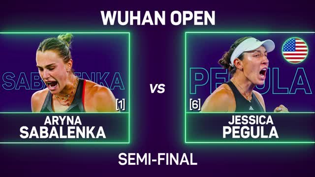 Pegula pounces to stun Sabalenka with first ever Wuhan defeat
