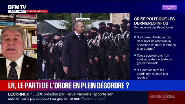 Réunion des Républicains: la décision du parti de ne pas participer au gouvernement de Sébastien Lecornu est une responsabilité sage , explique Franck Louvrier, maire LR de la Baule