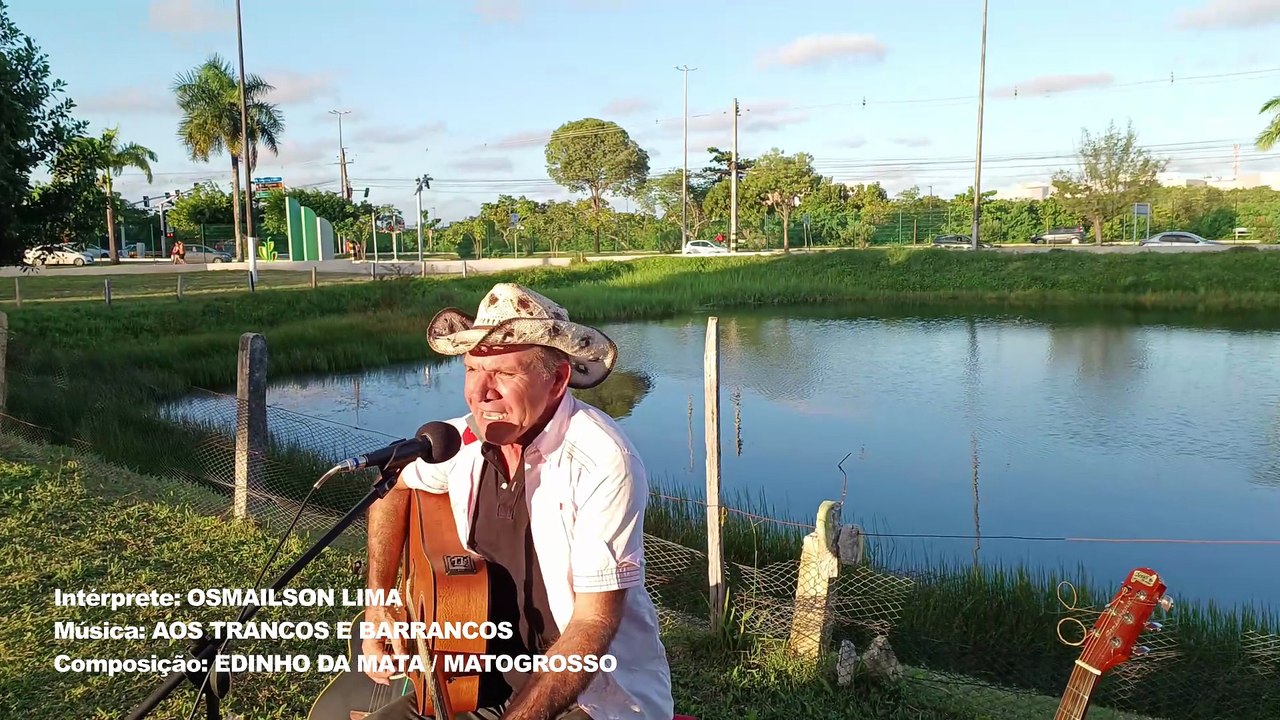 OSMAILSON LIMA - AOS TRANCOS E BARRANCOS | (ACÚSTICO NO PARQUE DA SEMENTEIRA, ARACAJU-SE) [4K]
