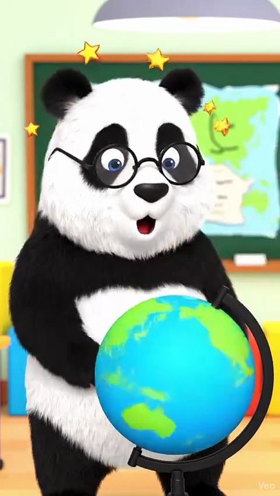 Panda Explains Lines of Longitude | Geography for Kids 🐼🌎