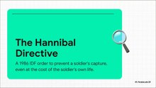 The Hannibal Protocol. Conspiracy Theories and Reality