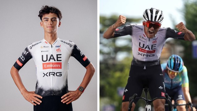 Isaac del Toro termina en 5° lugar del Giro de Il Lombardia; así festeja el podio de Tadej Pogacar