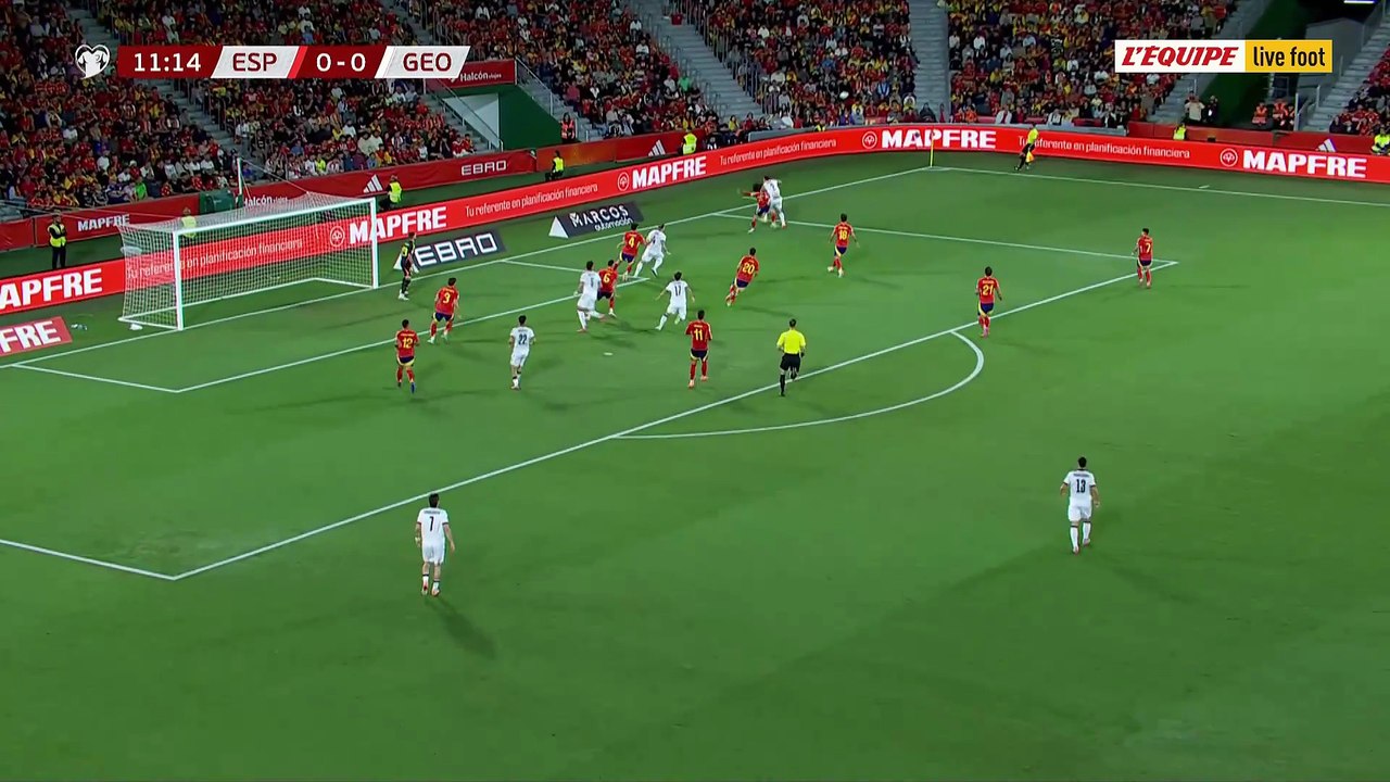 Le replay d'Espagne - Géorgie - Foot - Qualif. Coupe du monde