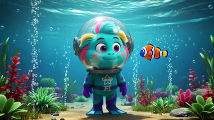 Cada uno es importante 🐠 | Canción infantil sobre el cuidado del agua | Kindifatoy