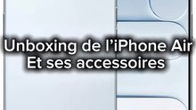 📦 Découvre l’unboxing complet du tout nouvel iPhone Air et de ses accessoires officiels ! Design ultra-fin, câbles MagSafe, et nouveautés Apple… Est-ce que ça vaut le coup ? Réponse en vidéo. 💡📱 #iPhoneAir #Unboxing #Apple