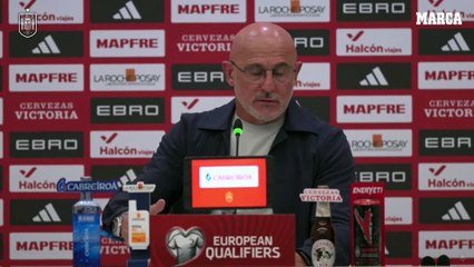 De la Fuente: "No me ha molestado que Oyarzabal le dejara el penalti a Ferran Torres"