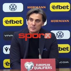 Montella. "Hayalimiz, hedefimiz Dünya Kupası"