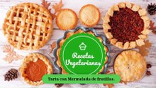 Tarta con Mermelada de Frutillas.