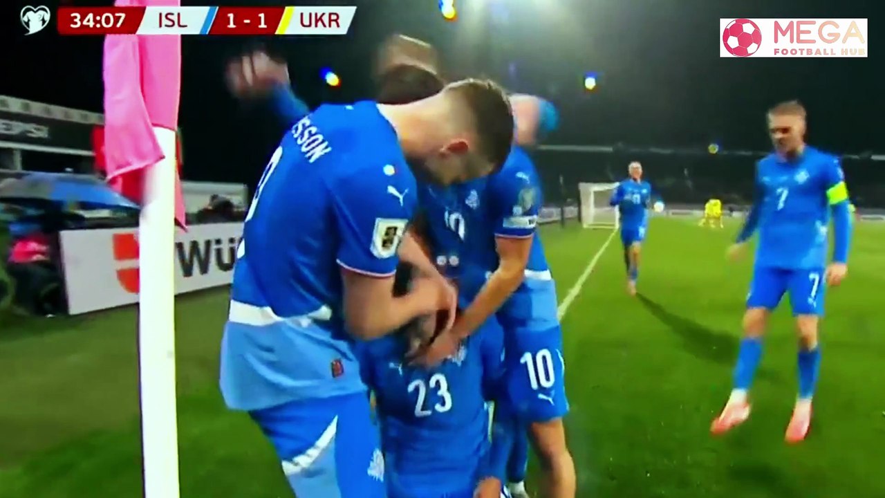 Iceland vs Ukraine | UEFA 2026 World Cup Qualifiers | Goals & Extended Highlights