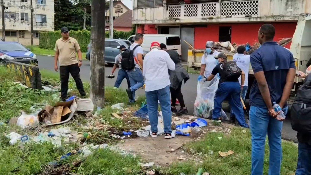 Jornada de limpieza en Colón